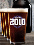 Established : Growler Pint Glass Gift Sets - Color Printed