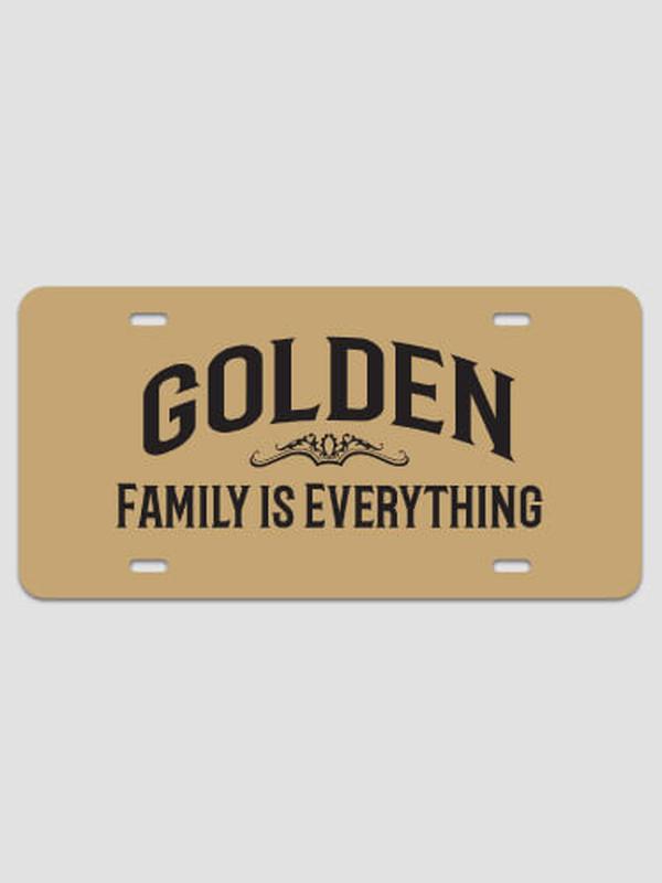 Family : License Plates
