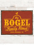 Family Ranch : Tin Signs