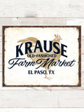 Farm Market : Tin Signs