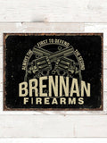 Firearms : Tin Signs