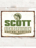 Fish Services : Tin Signs