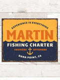 Fishing Charter : Tin Signs