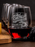 Fishing Trip : Cheese Board Wine Glass Gift Sets - Engraved
