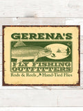 Fly Fishing : Tin Signs
