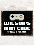 Gamer Man Cave : Tin Signs