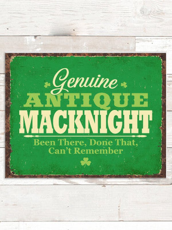 Genuine Irish Antique : Tin Signs