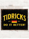 Germans Do It Better : Tin Signs