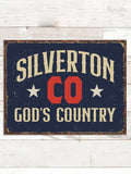 God's Country : Tin Signs