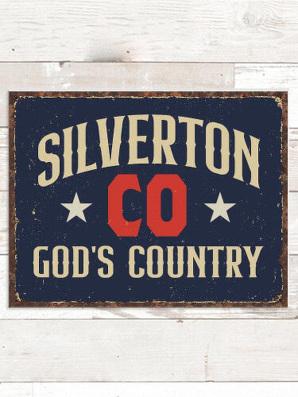 God's Country : Tin Signs