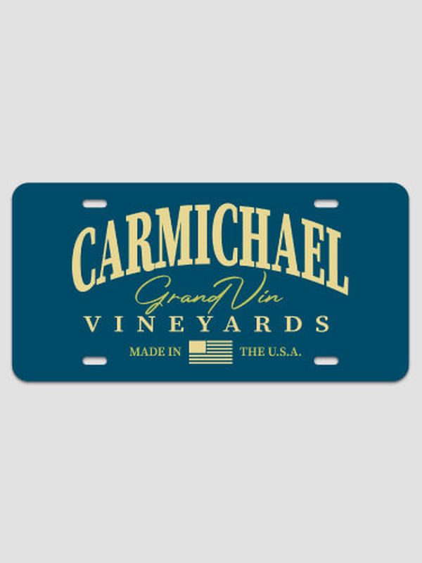 Grand Vineyards : License Plates