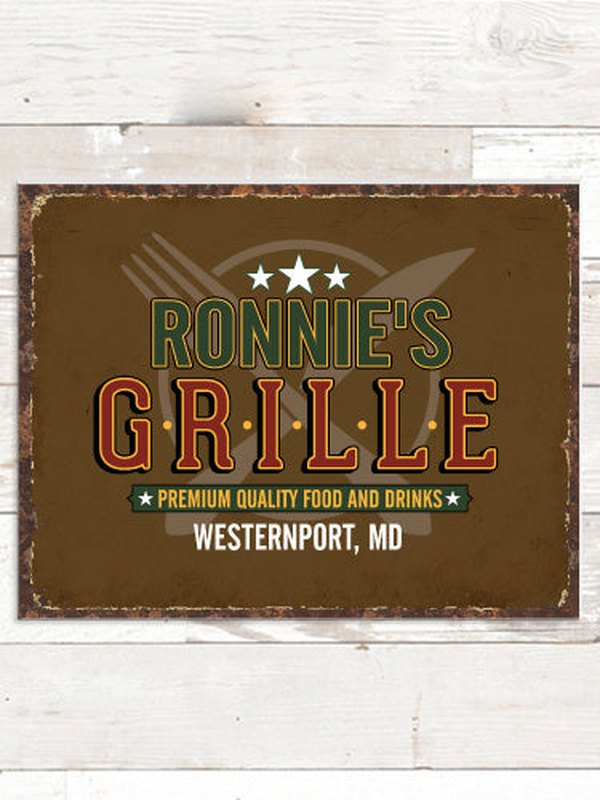 Grille : Tin Signs