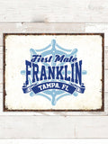 Vintage First Mate : Tin Signs