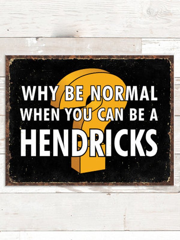 Why Be Normal : Tin Signs