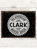 Wood Shop : Tin Signs