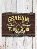 Wooden Spoon Company : Faux Sliced Log Plaque
