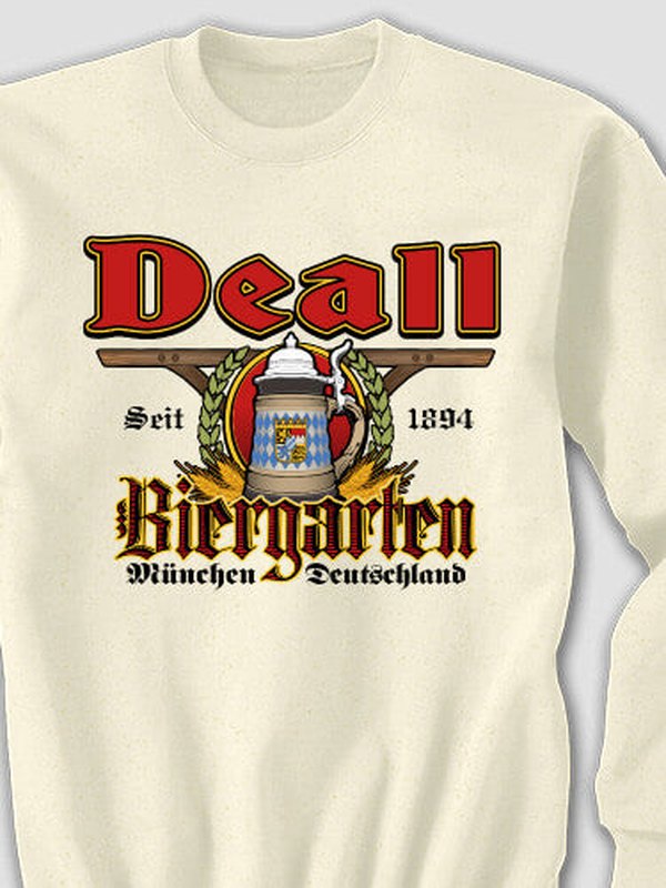 Biergarten : Printed Sweatshirts product image 1