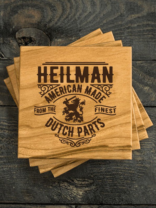 Dutch Parts : Coasters - Engraved