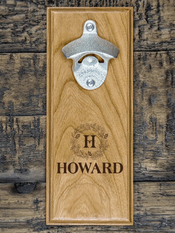 Fall Monogram : Bottle Openers - Engraved