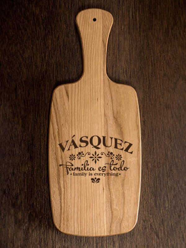Familia es Todo : Cheese Boards - Engraved