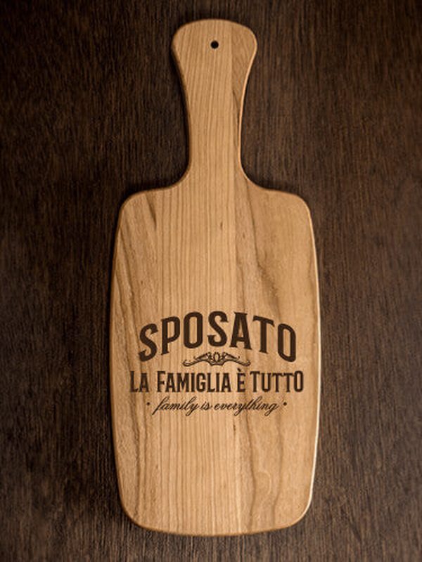Family Is Everything : Cheese Boards - Engraved
