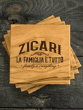 Family Is Everything : Coasters - Engraved