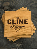 Farmhouse Kitchen : Coasters - Engraved
