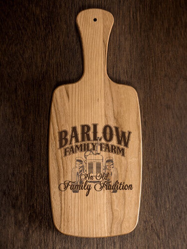 Farming Family Tradition : Cheese Boards - Engraved