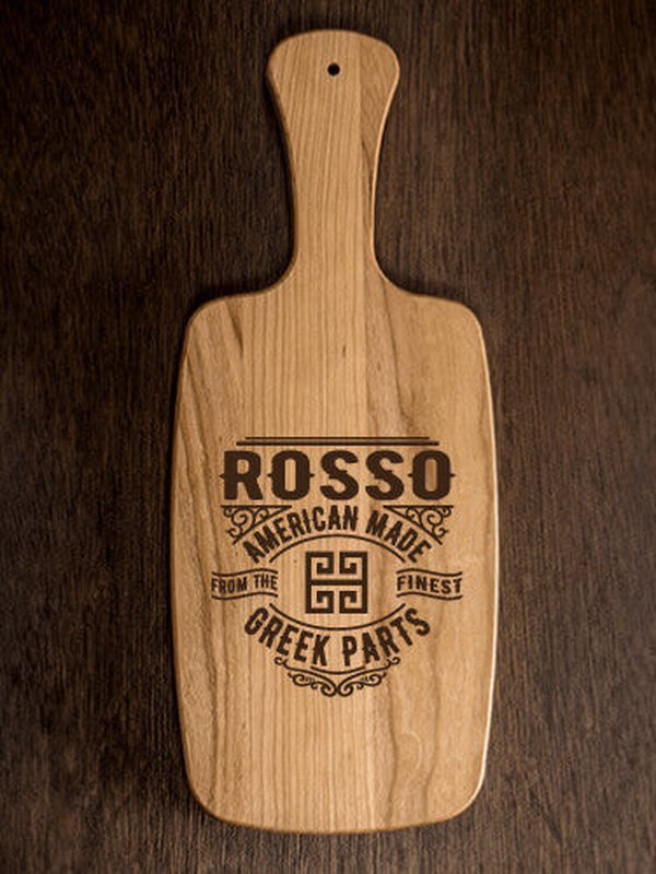 Greek Parts : Cheese Boards - Engraved
