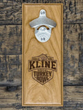 Turkey Bowl : Bottle Openers - Engraved