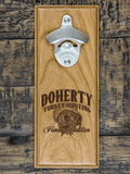 Turkey Hunting Family Tradition : Bottle Openers - Engraved
