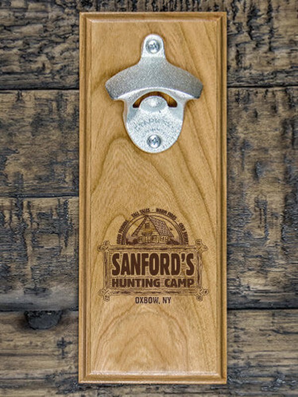 Vintage Hunting Camp : Bottle Openers - Engraved