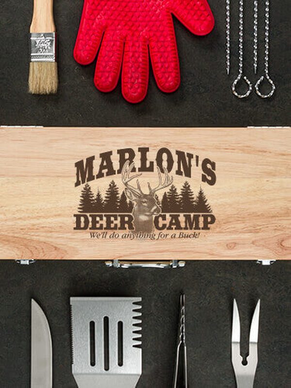 Deer Camp : 10 Piece BBQ Set