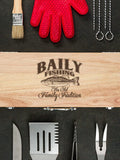 Fishing Family Tradition : 10 Piece BBQ Set