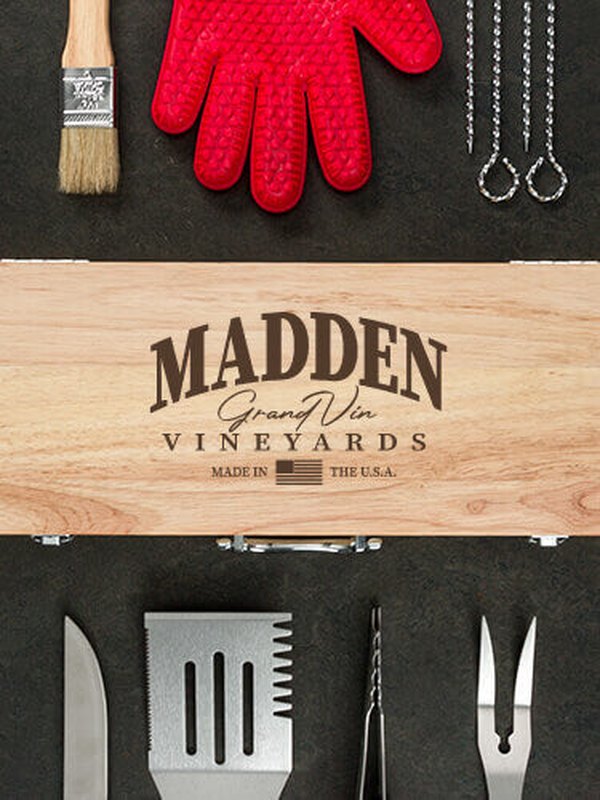 Grand Vineyards : 10 Piece BBQ Set