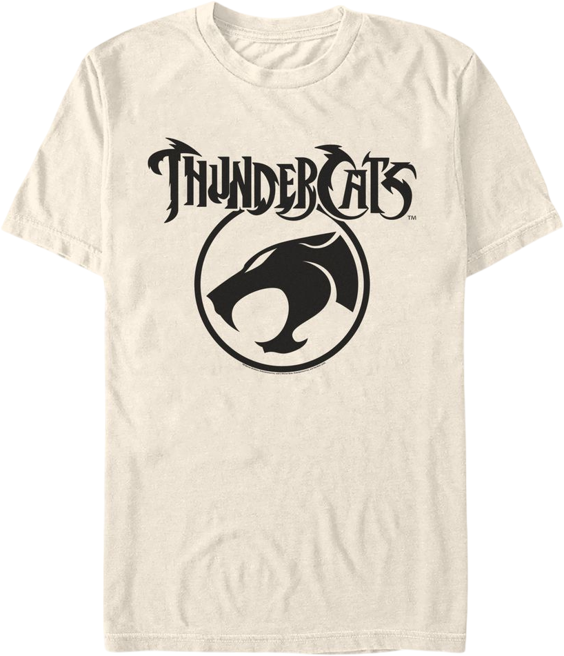 Natural ThunderCats Logo T-Shirt product image 1