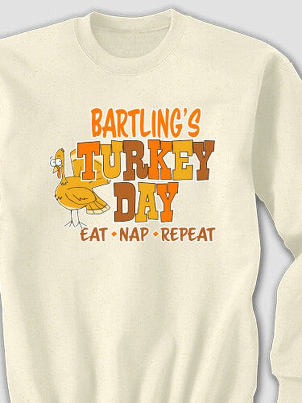Turkey Day : Printed Sweatshirts product image 2
