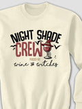 Wine And Witches : Printed Sweatshirts product image 1