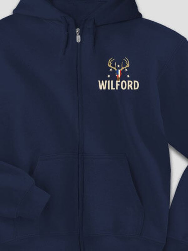 American Hunter : Embroidered Zip Hoodies product image 4