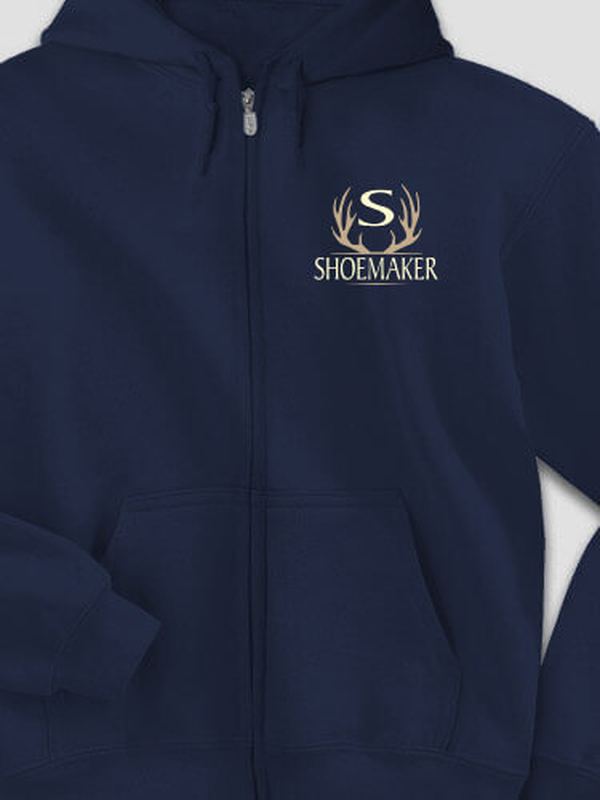 Antler Monogram : Embroidered Zip Hoodies product image 5