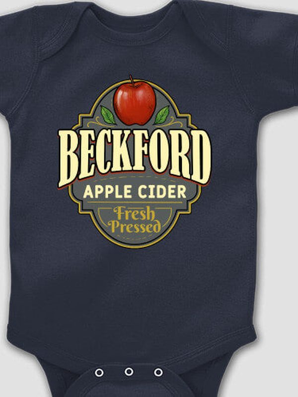 Apple Cider : Printed Baby Bodysuits