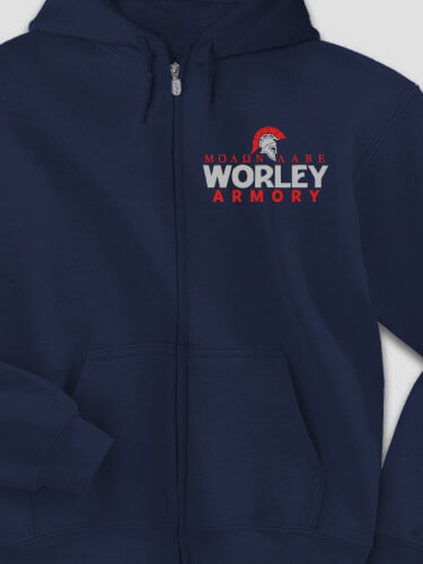 Armory : Embroidered Zip Hoodies product image 3