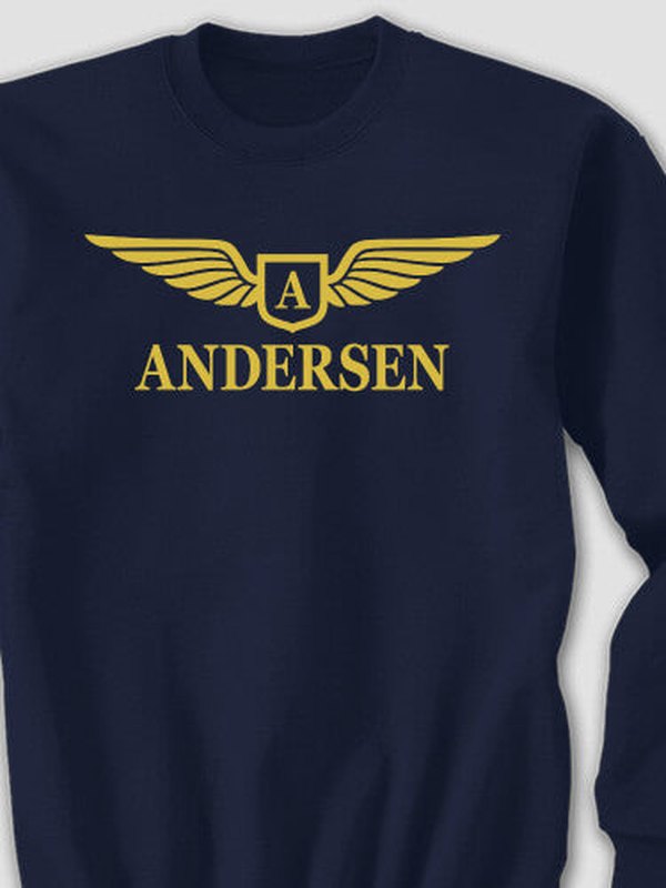 Aviation Monogram : Printed Sweatshirts product image 3