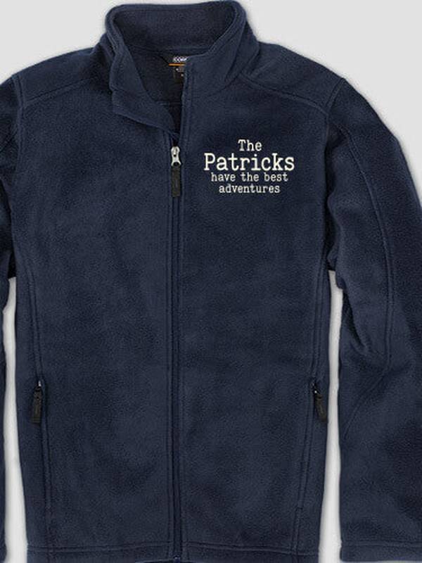 Best Adventures : Embroidered Fleece Jackets