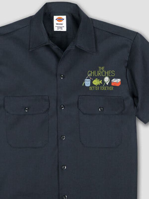 Better Together Fishing : Embroidered Work Shirts product image 1