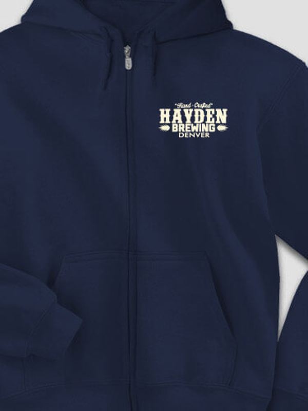Brewing : Embroidered Zip Hoodies product image 3