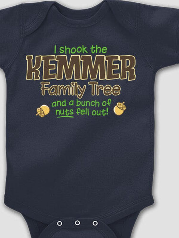 Bunch Of Nuts : Printed Baby Bodysuits