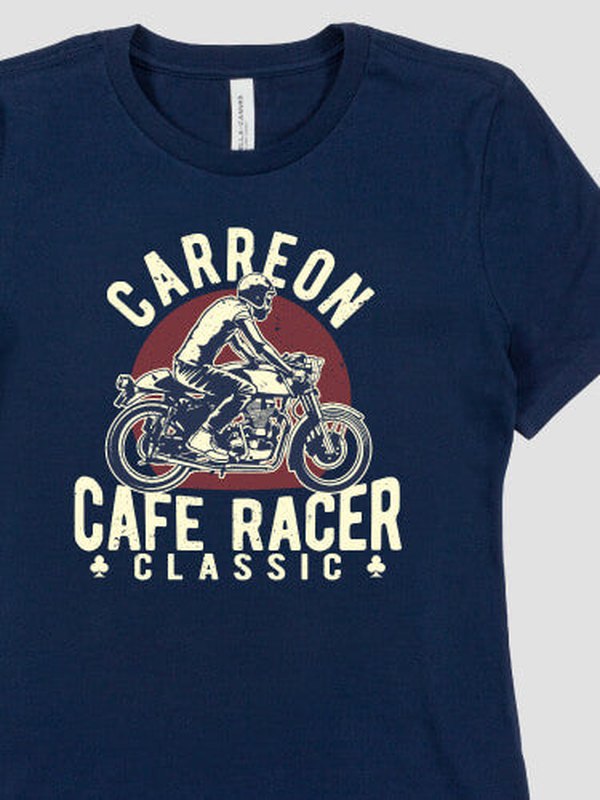 Cafe Racer : Premium Printed T-Shirts