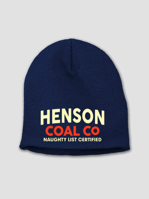Christmas Coal Company : Embroidered Beanies