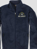 Christmas Monogram : Embroidered Fleece Jackets